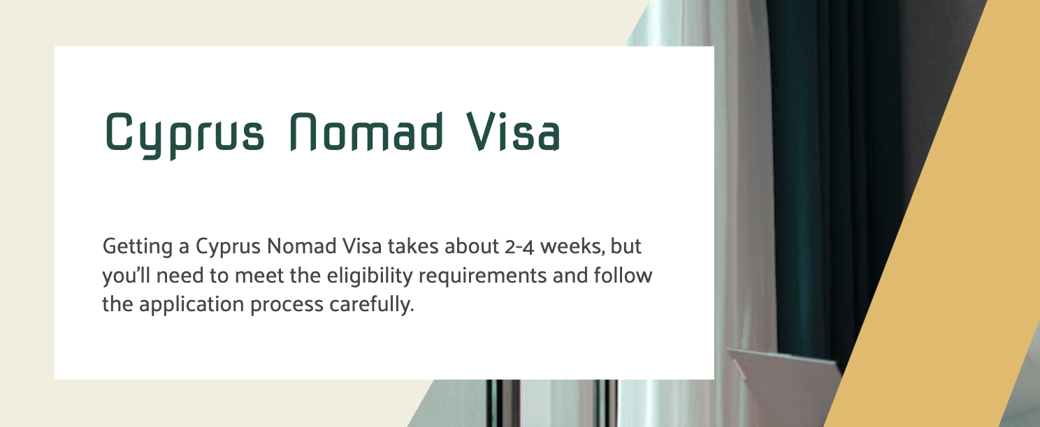 Get a Cyprus Nomad Visa