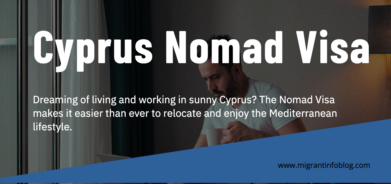 Move to Cyprus with a Nomad Visa