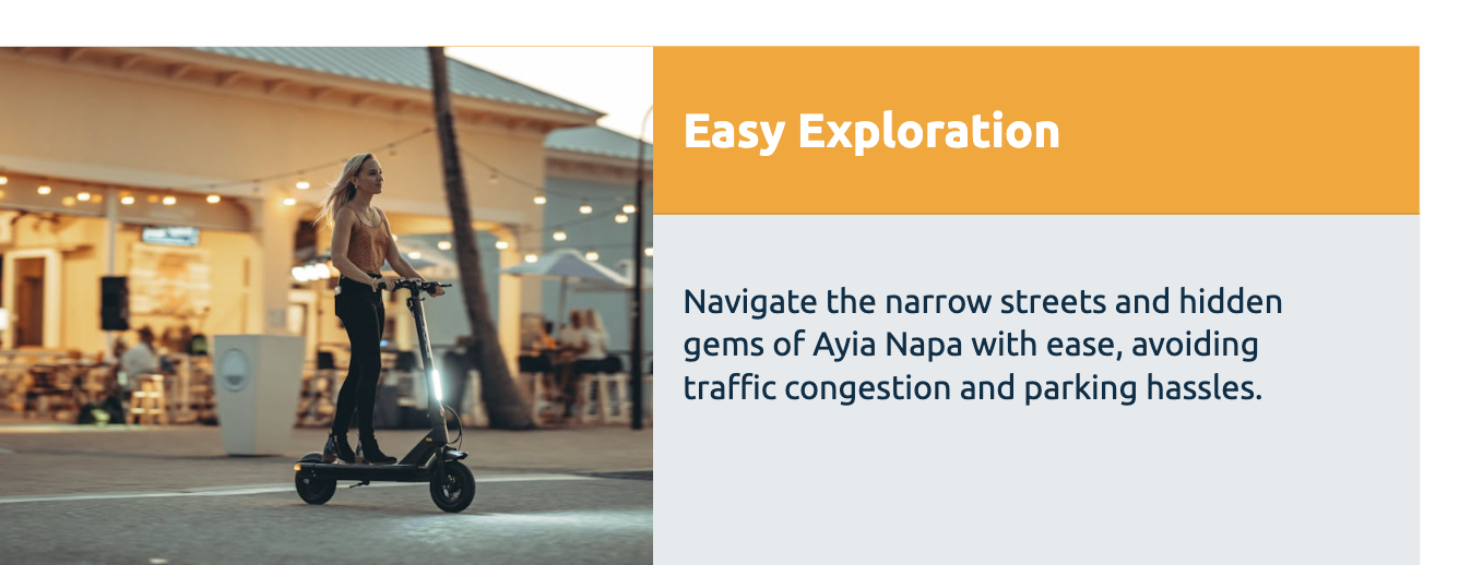 Choosing Electric Scooter Hire in Ayia Napa