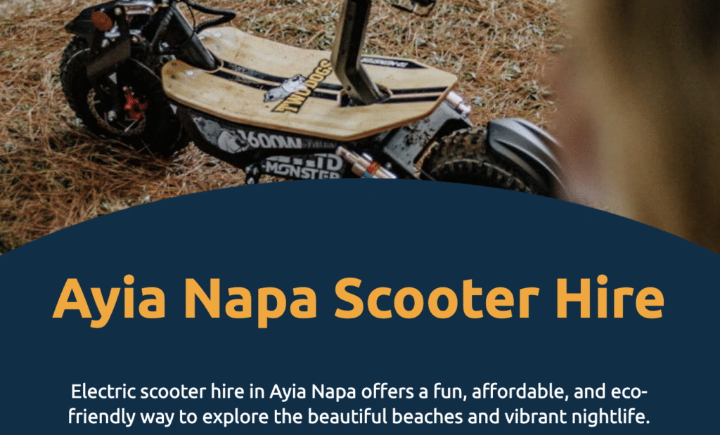 Electric Scooter Hire in Ayia Napa