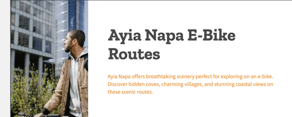 How to Rent an E-Bike in Ayia Napa