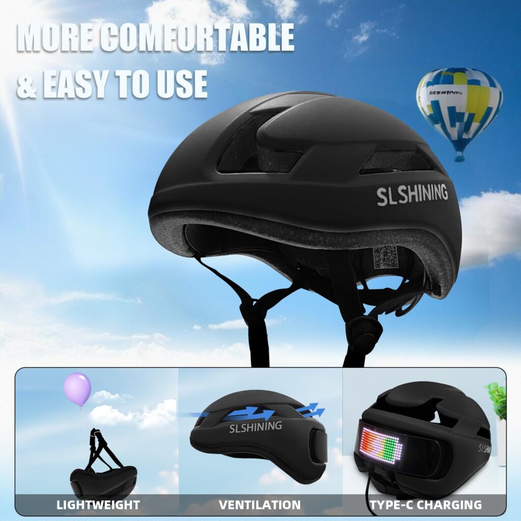 Smart Bike Helmet with Light