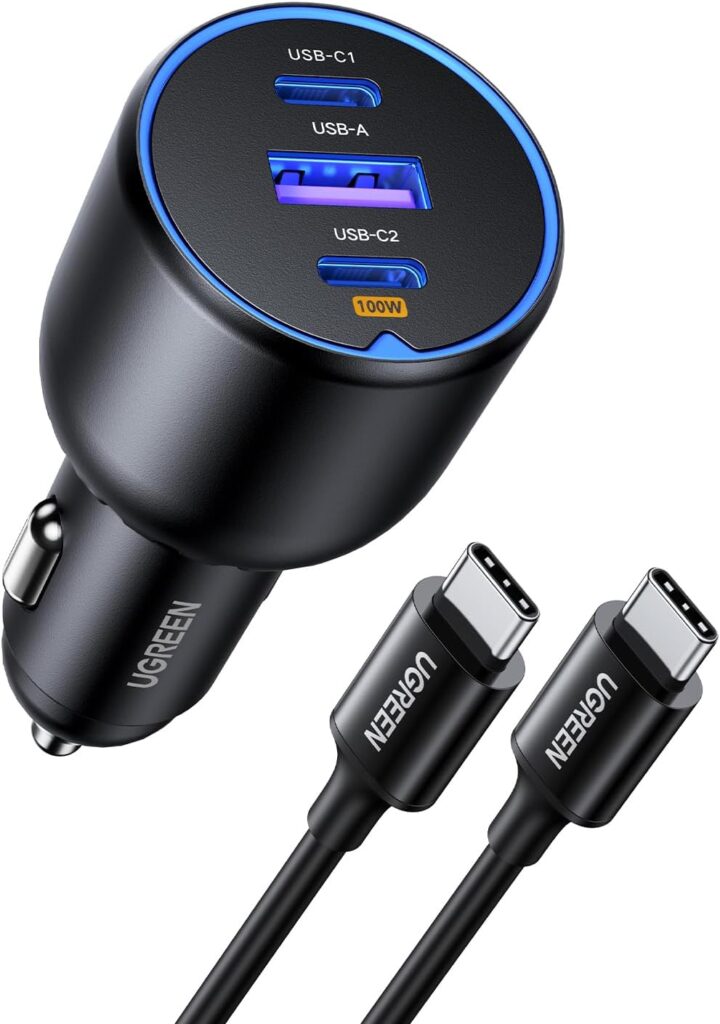 UGREEN 130W USB C Car Charger