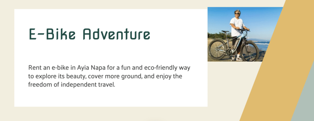Why Renting an E-Bike in Ayia Napa is a Must