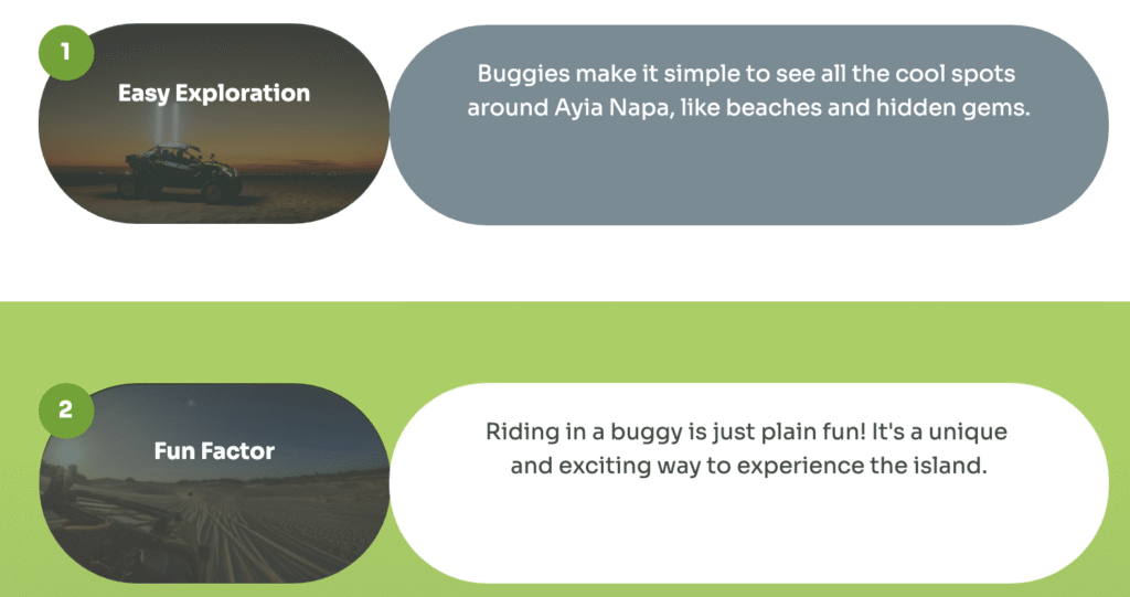 The Popularity of Buggies in Aya Napa